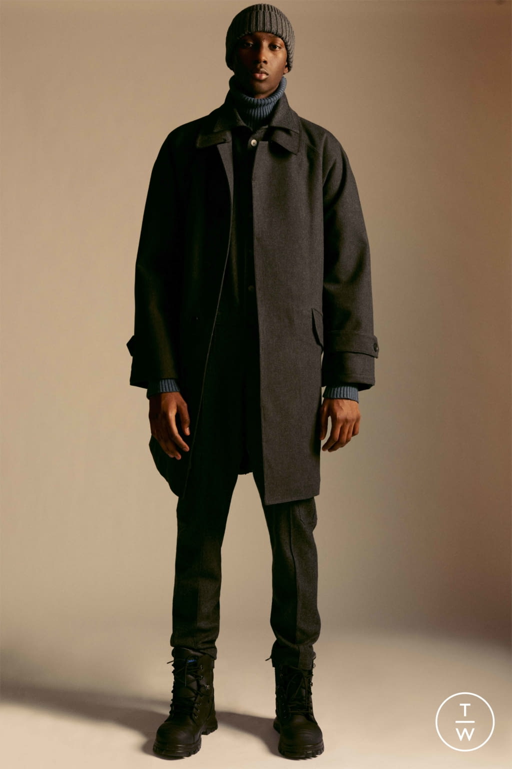 Fashion Week New York Fall/Winter 2021 look 14 from the Teddy Vonranson collection menswear
