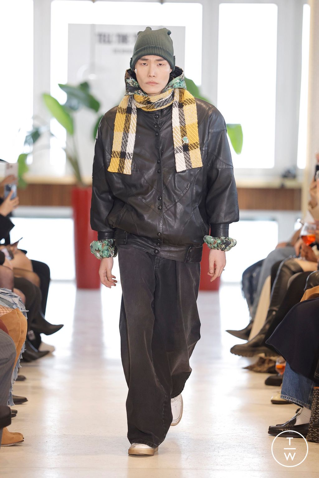 Fashion Week Milan Fall/Winter 2026 look 4 from the Tell The Truth collection womenswear