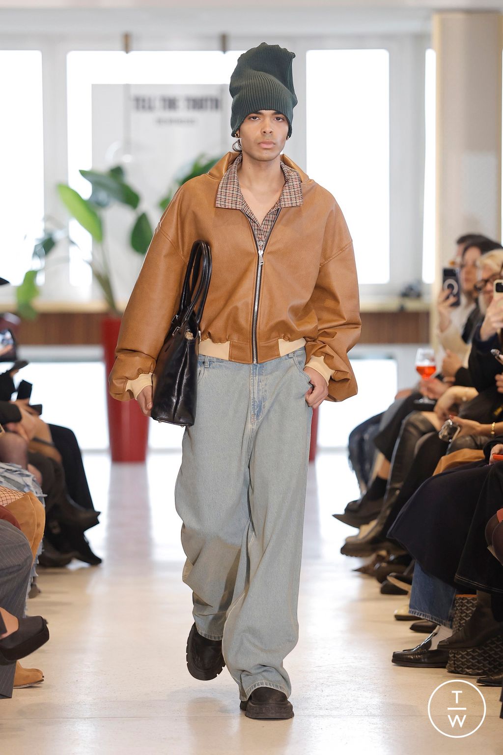 Fashion Week Milan Fall/Winter 2026 look 9 from the Tell The Truth collection womenswear