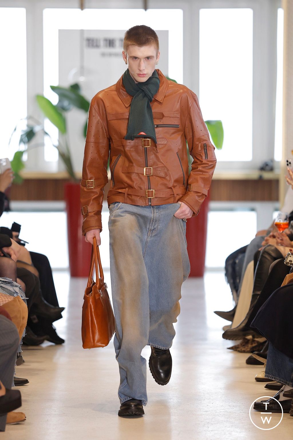 Fashion Week Milan Fall/Winter 2026 look 11 from the Tell The Truth collection womenswear