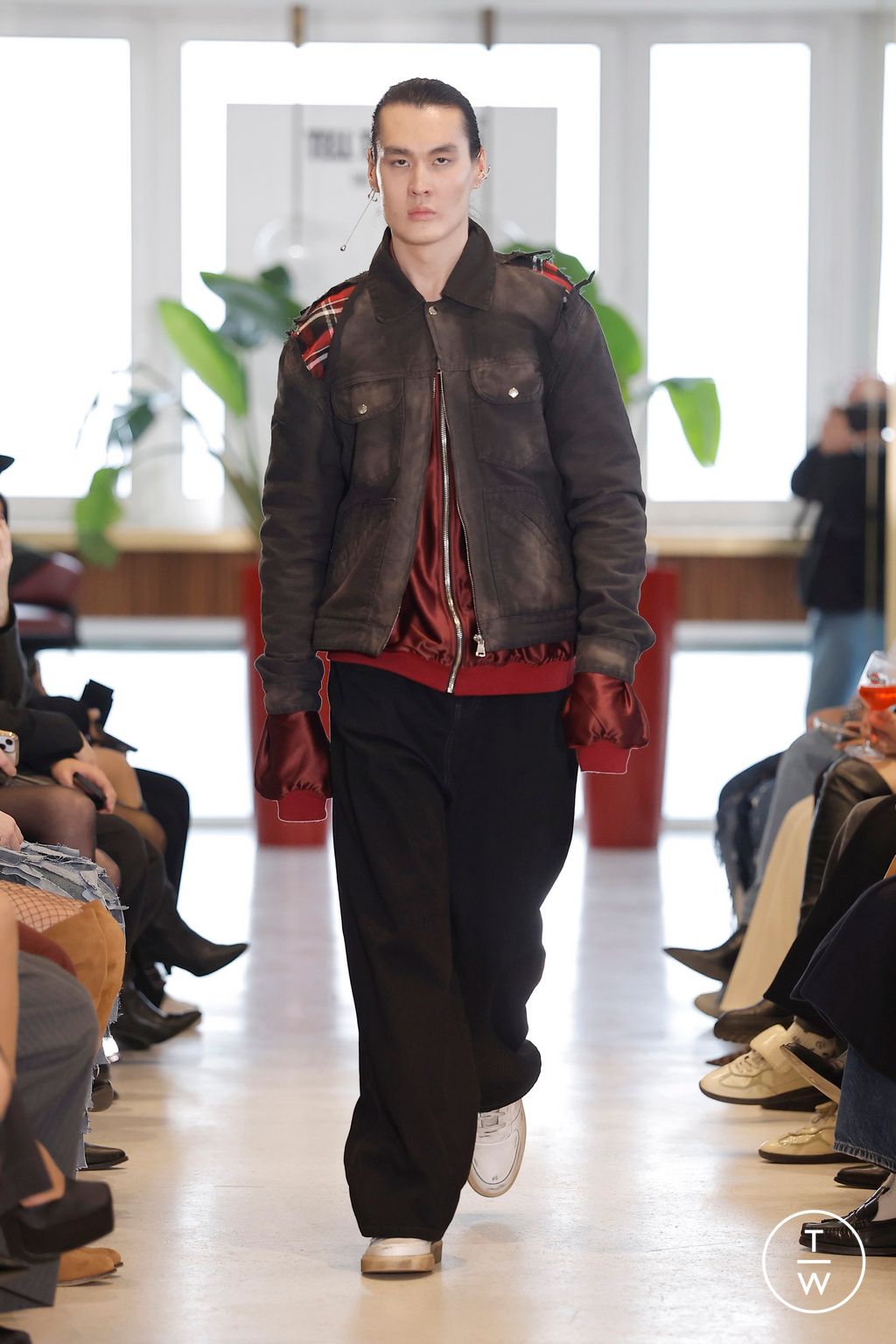 Fashion Week Milan Fall/Winter 2026 look 20 from the Tell The Truth collection womenswear