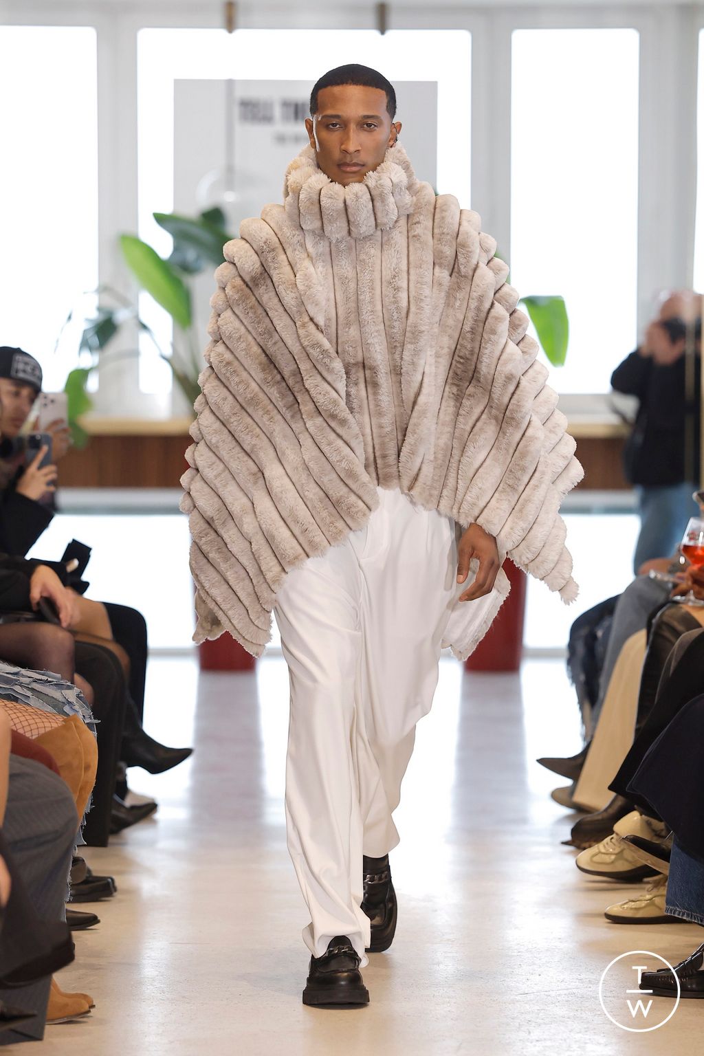 Fashion Week Milan Fall/Winter 2026 look 23 from the Tell The Truth collection womenswear