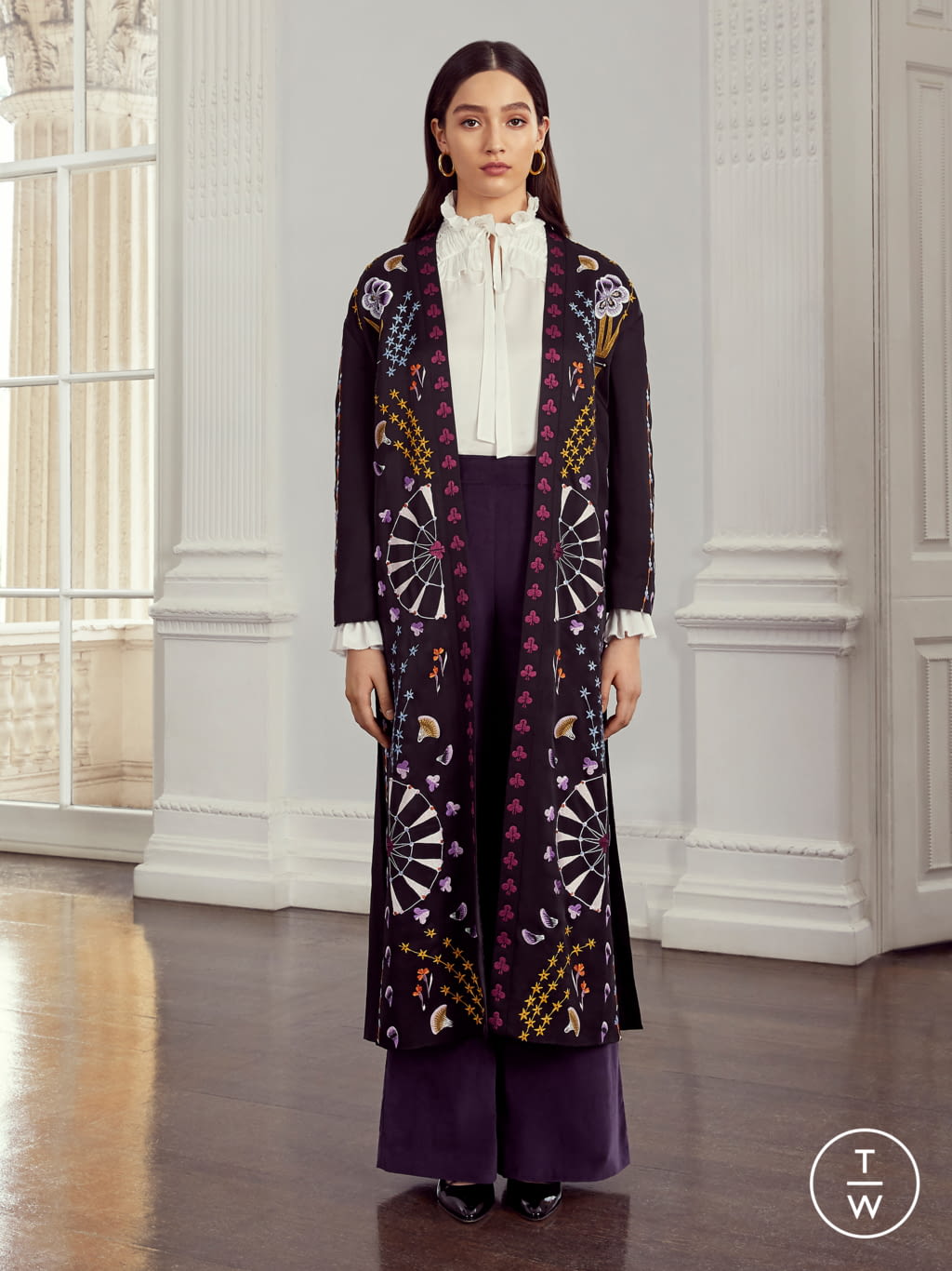 Fashion Week London Resort 2020 look 24 from the Temperley London collection womenswear
