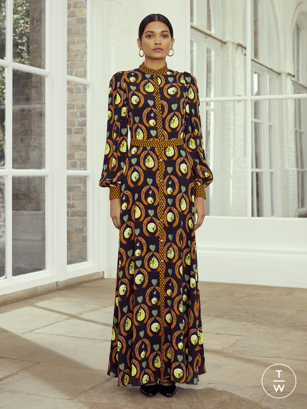 Fashion Week London Resort 2020 look 26 from the Temperley London collection womenswear