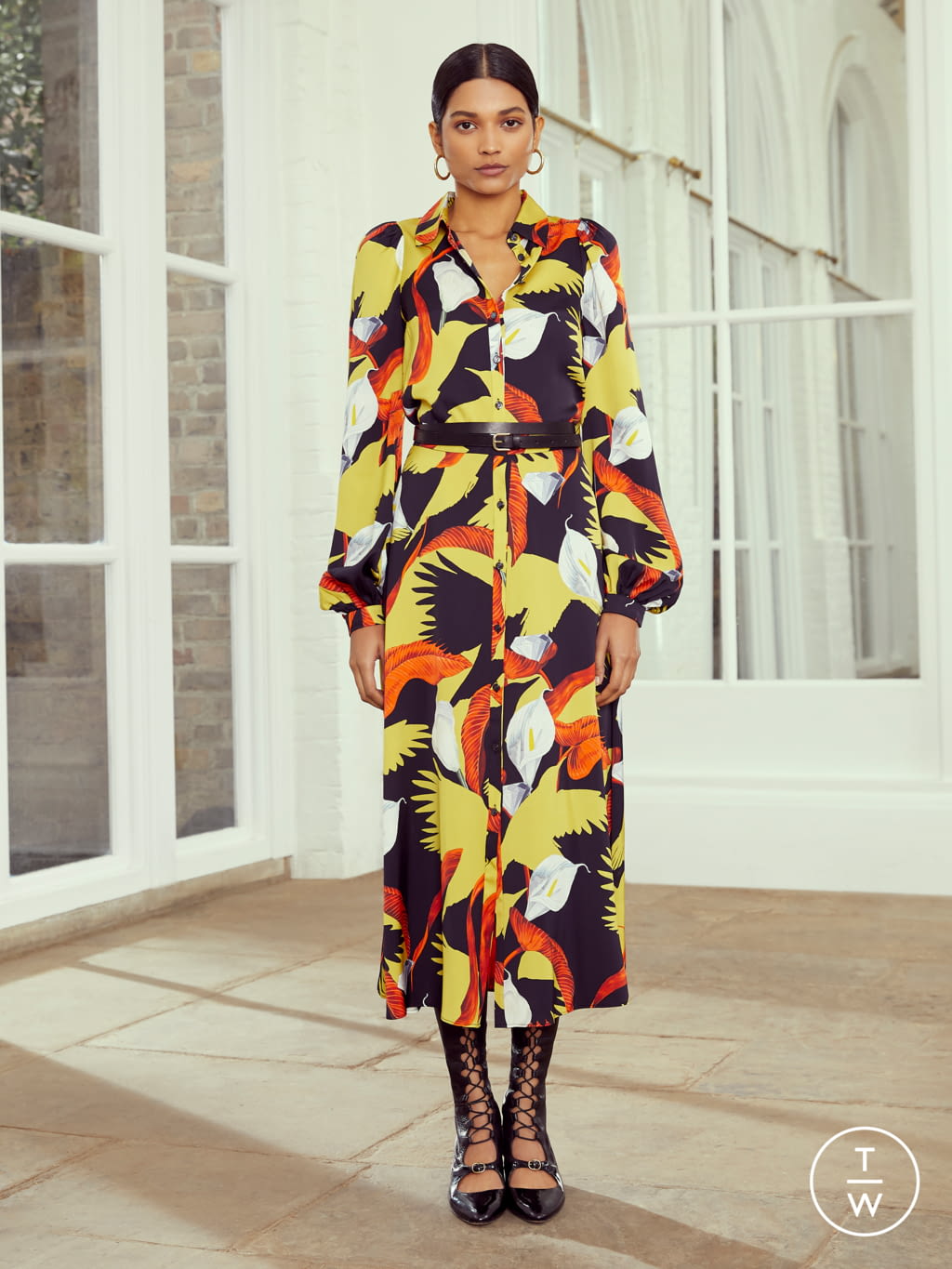 Fashion Week London Resort 2020 look 29 from the Temperley London collection womenswear