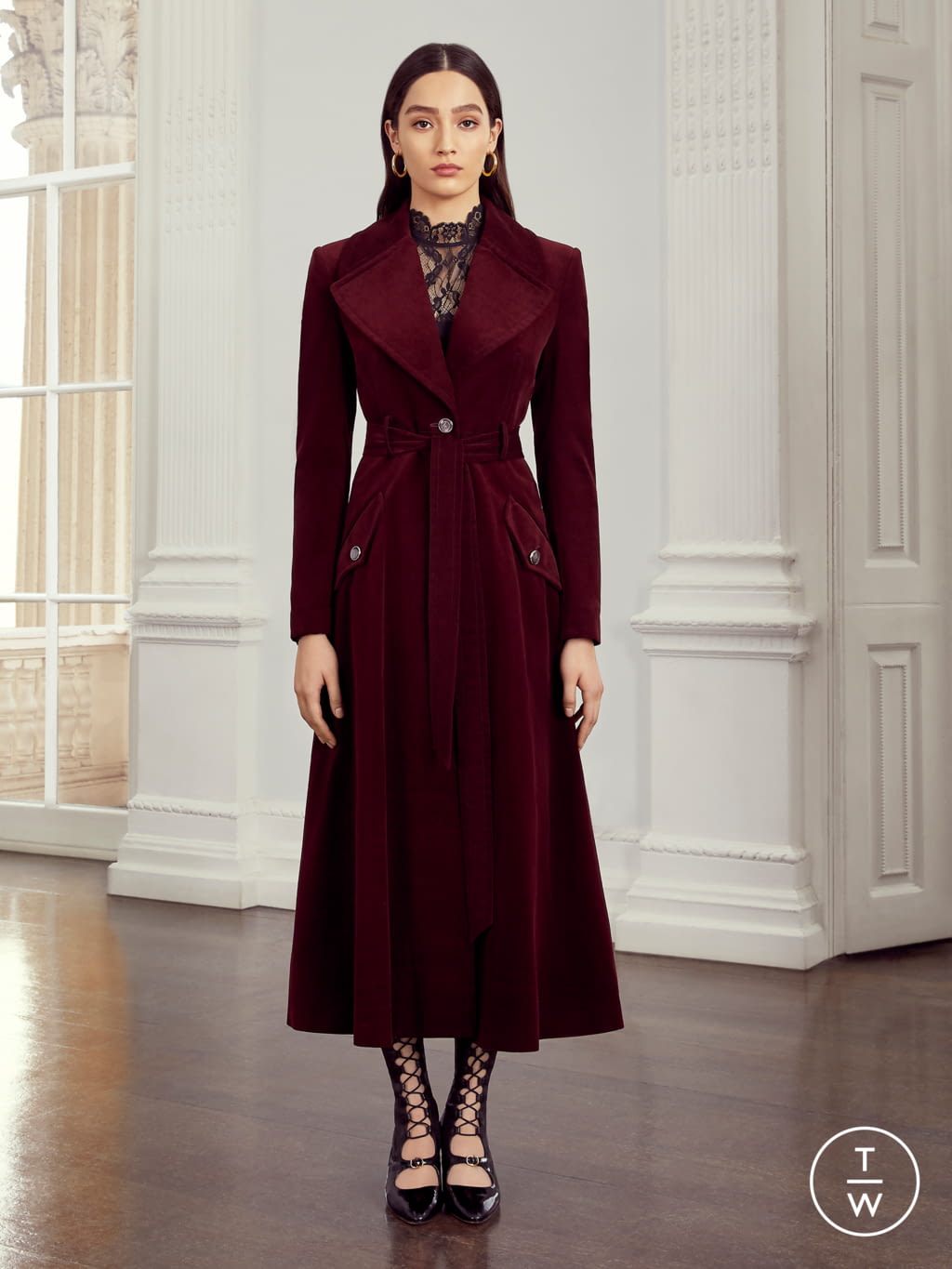Fashion Week London Resort 2020 look 35 from the Temperley London collection womenswear
