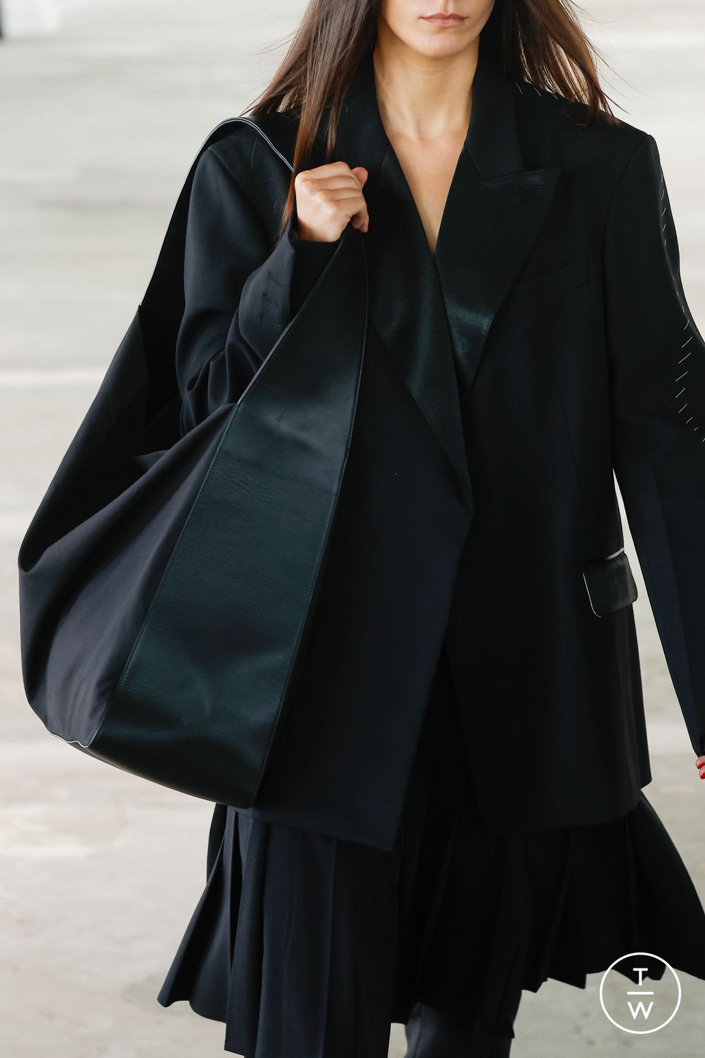 Fashion Week New York Spring/Summer 2023 look 11 from the Peter Do collection womenswear accessories