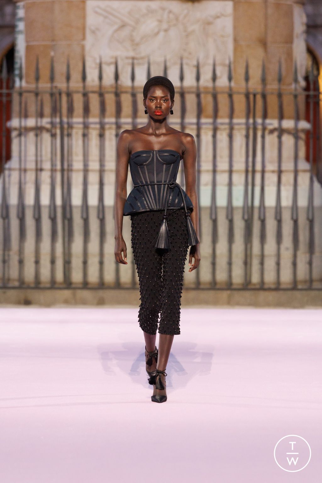 Fashion Week New York Spring/Summer 2026 look 7 de la collection Carolina Herrera womenswear