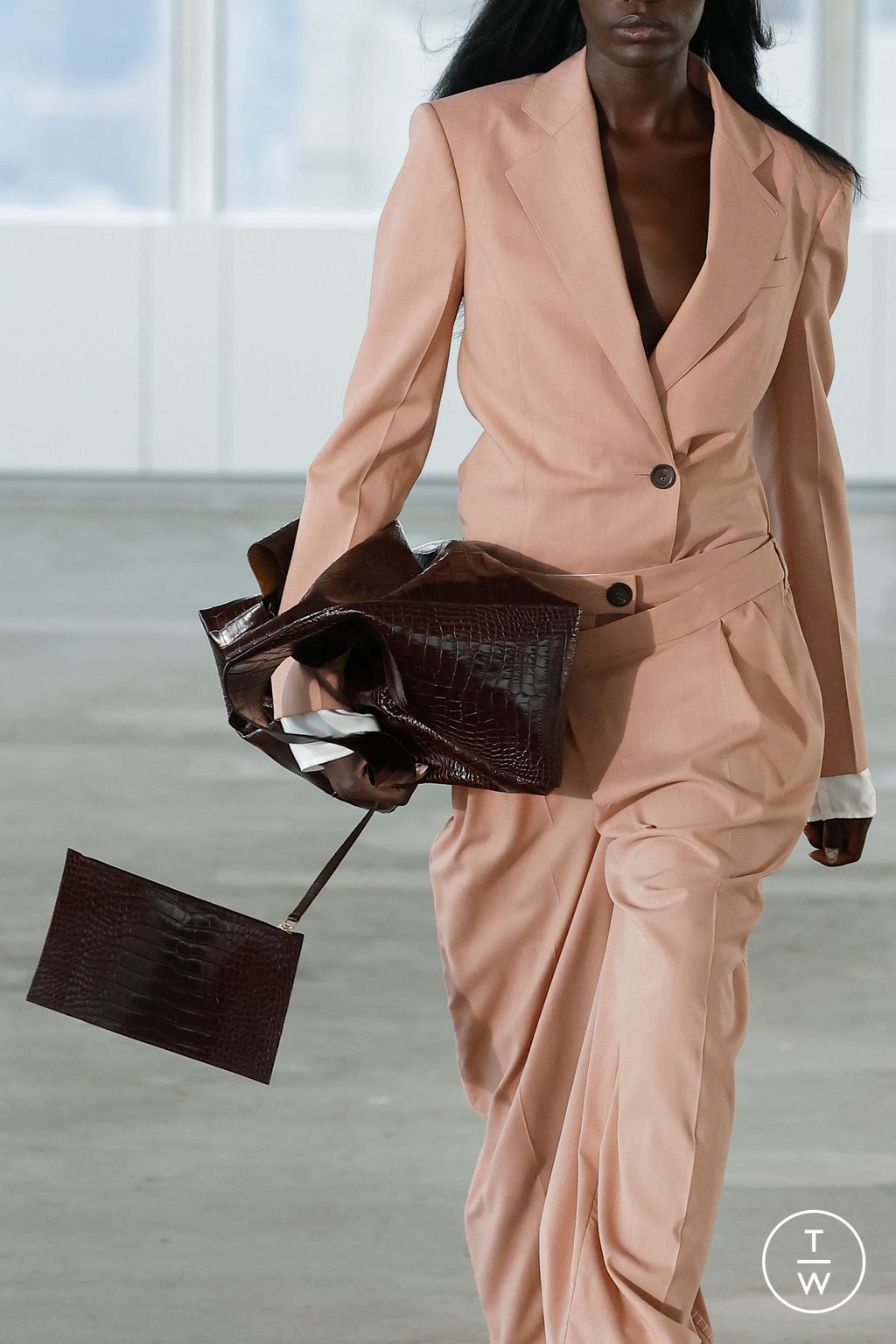 Fashion Week New York Spring/Summer 2023 look 13 from the Peter Do collection womenswear accessories