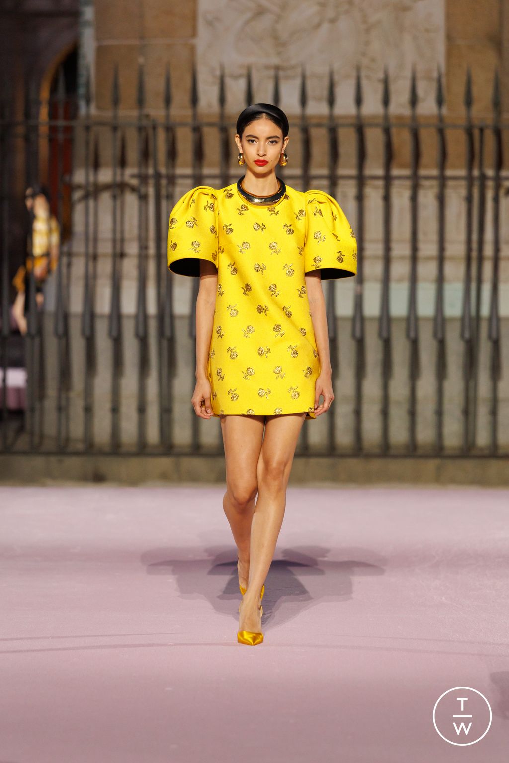 Fashion Week New York Spring/Summer 2026 look 69 from the Carolina Herrera collection womenswear