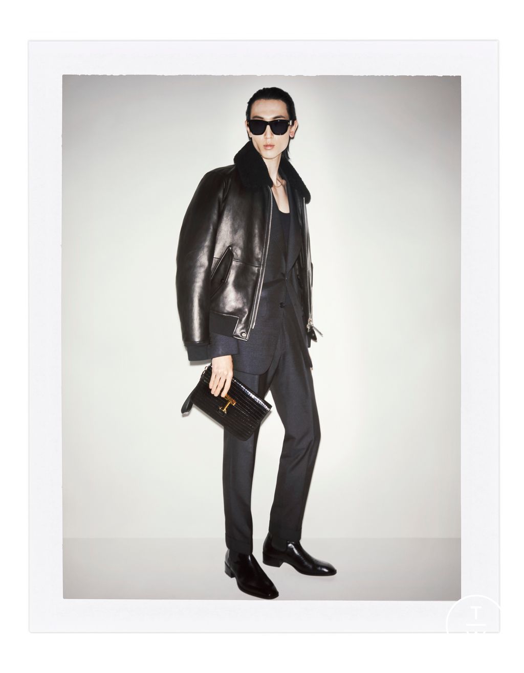 Fashion Week Milan Pre-Fall 2024 look 4 from the Tom Ford collection 男装