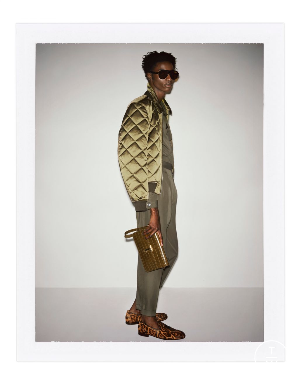 Fashion Week Milan Pre-Fall 2024 look 15 de la collection Tom Ford menswear