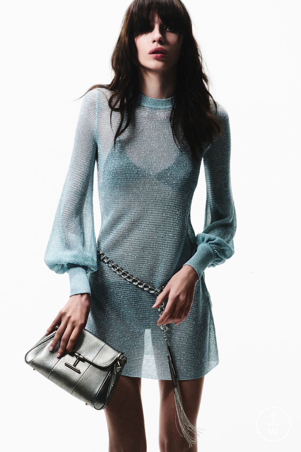 Fashion Week Milan Spring/Summer 2025 look 21 from the Tom Ford collection 女装