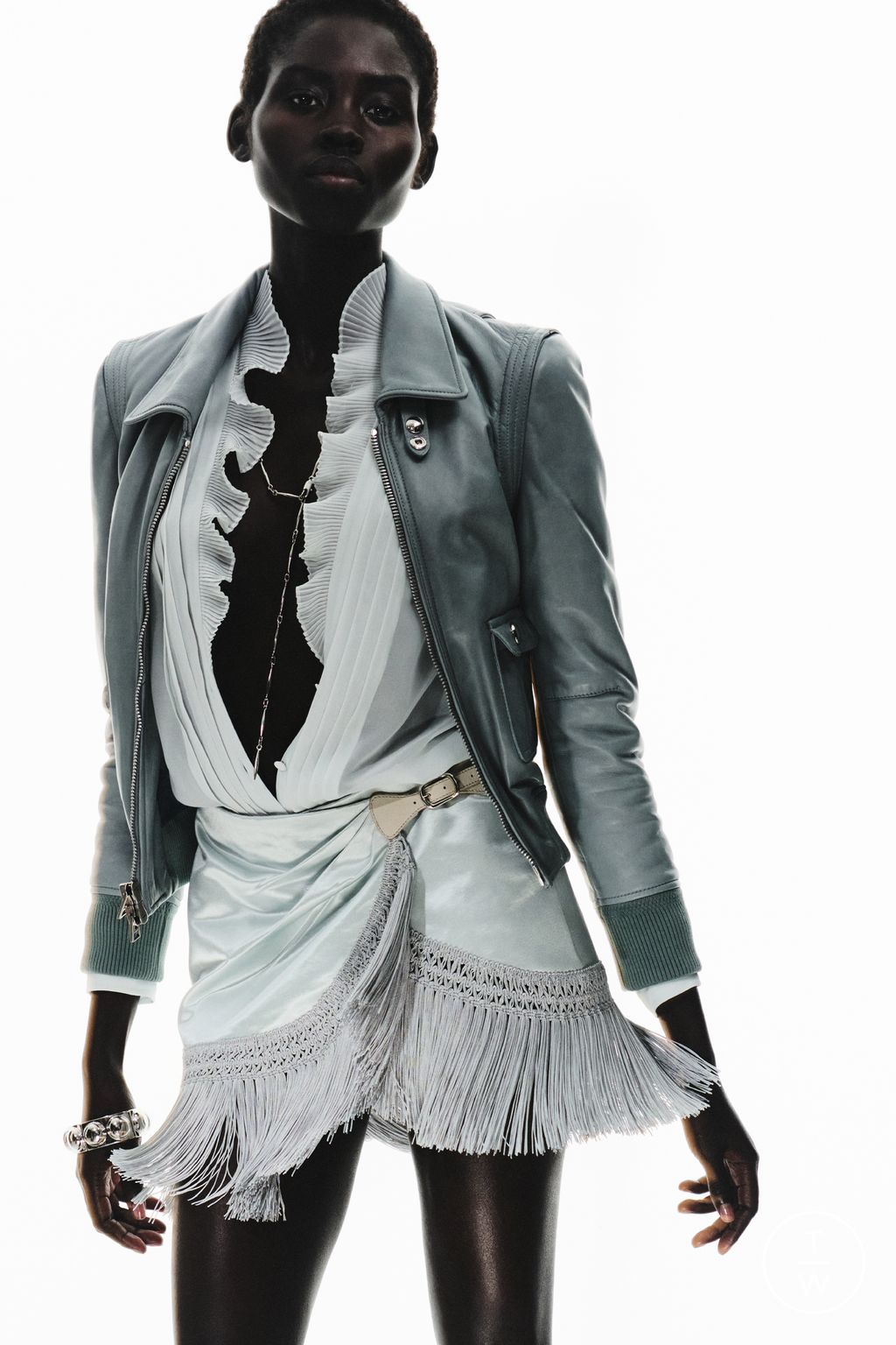 Fashion Week Milan Spring/Summer 2025 look 24 from the Tom Ford collection womenswear