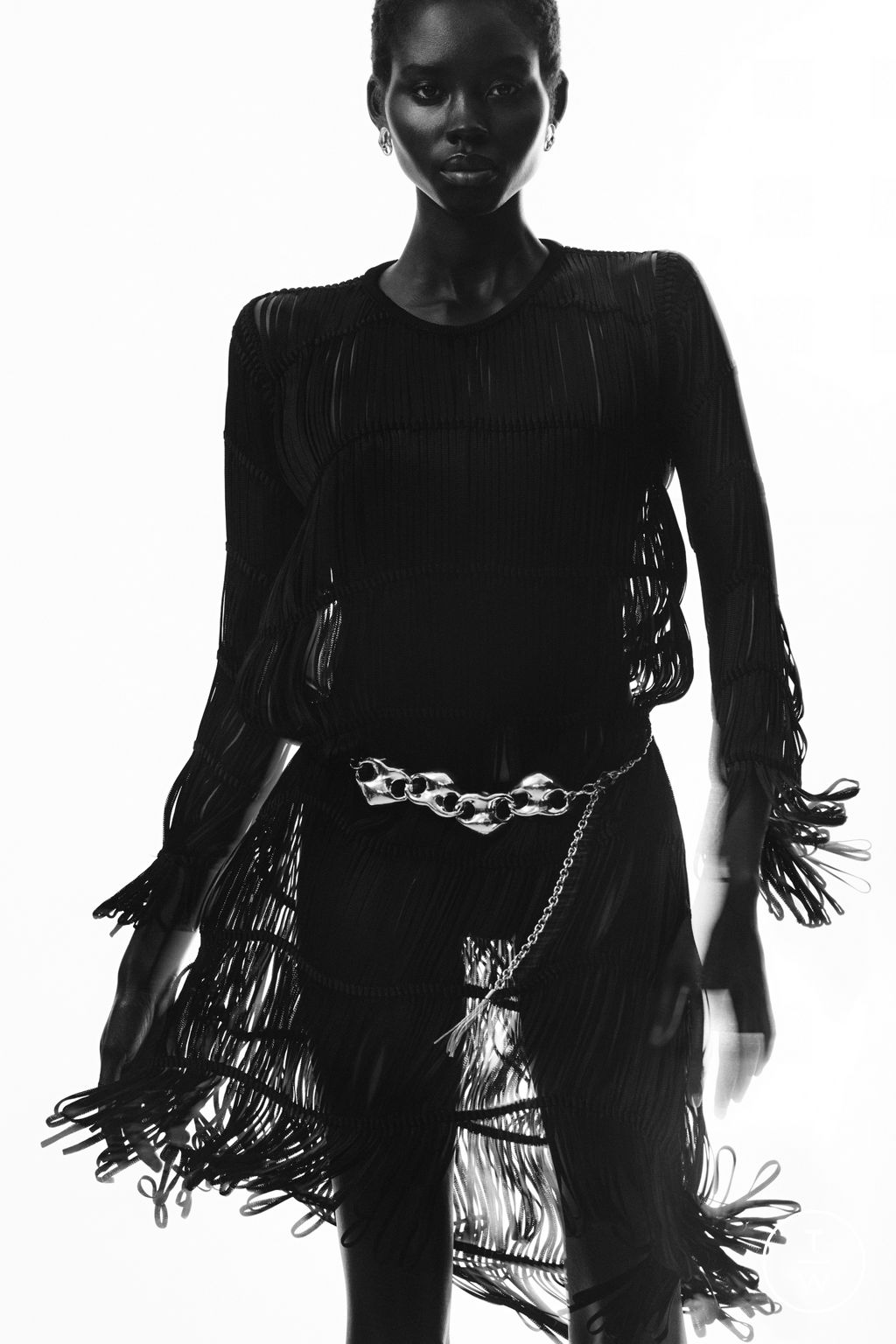 Fashion Week Milan Spring/Summer 2025 look 37 from the Tom Ford collection womenswear