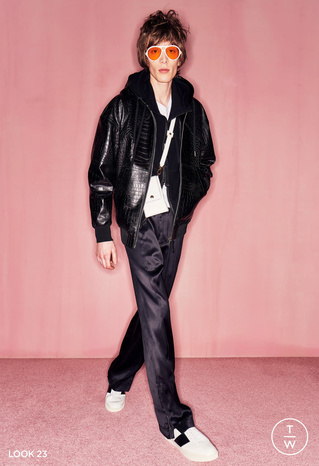Fashion Week Milan Fall/Winter 2020 look 23 from the Tom Ford collection 男装