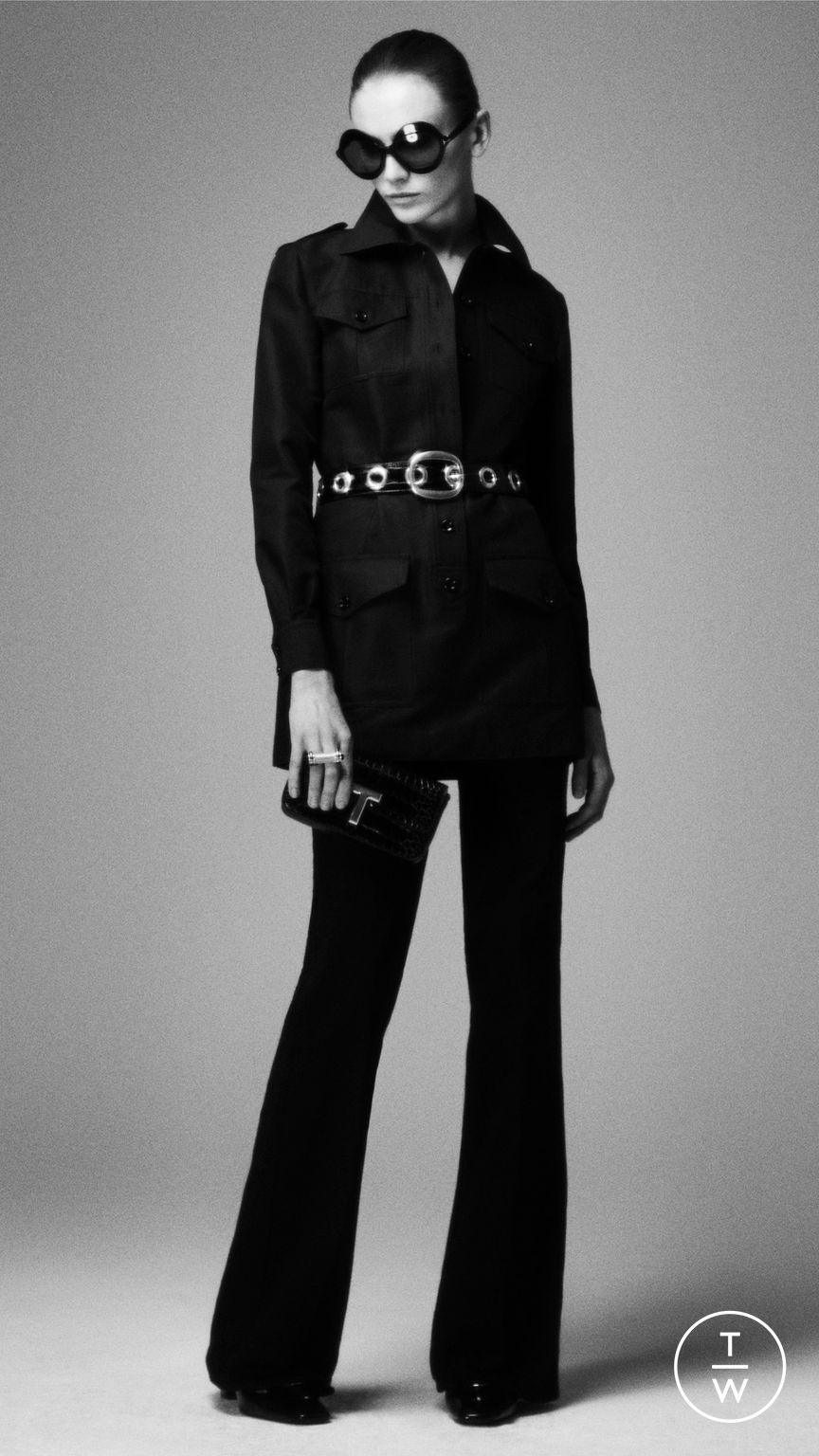 Fashion Week Milan Resort 2025 look 42 from the Tom Ford collection womenswear