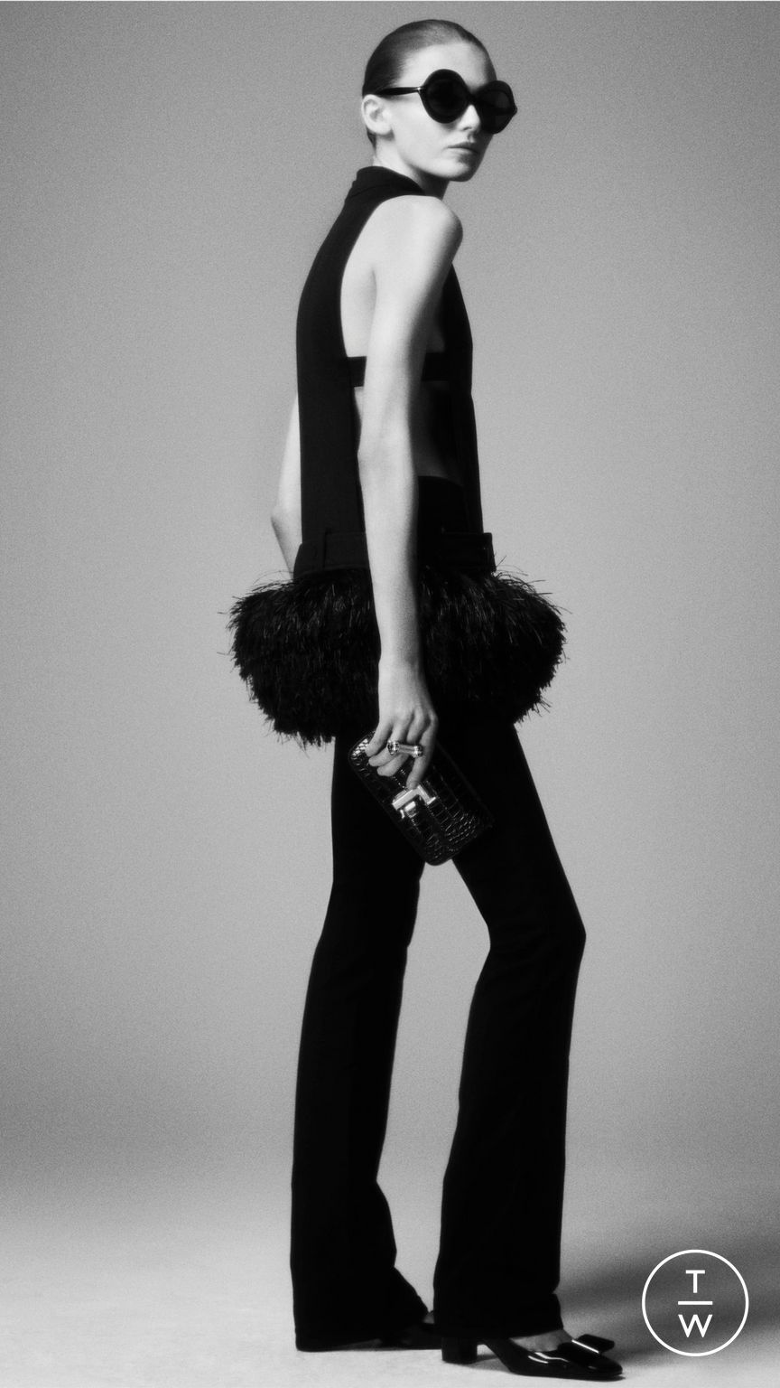 Fashion Week Milan Resort 2025 look 45 from the Tom Ford collection womenswear