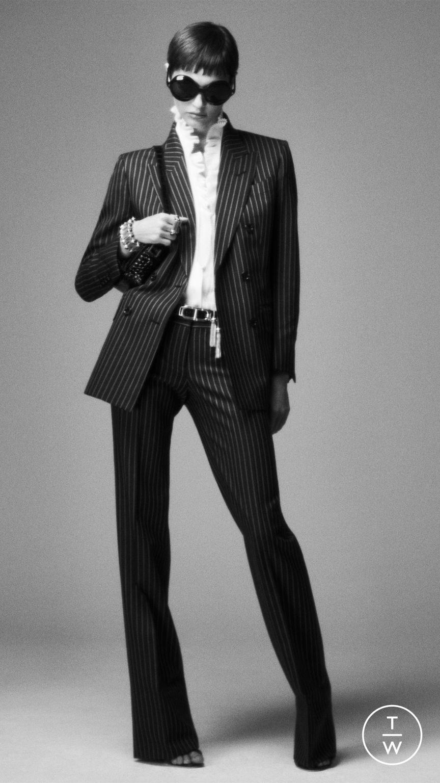 Fashion Week Milan Resort 2025 look 9 from the Tom Ford collection womenswear