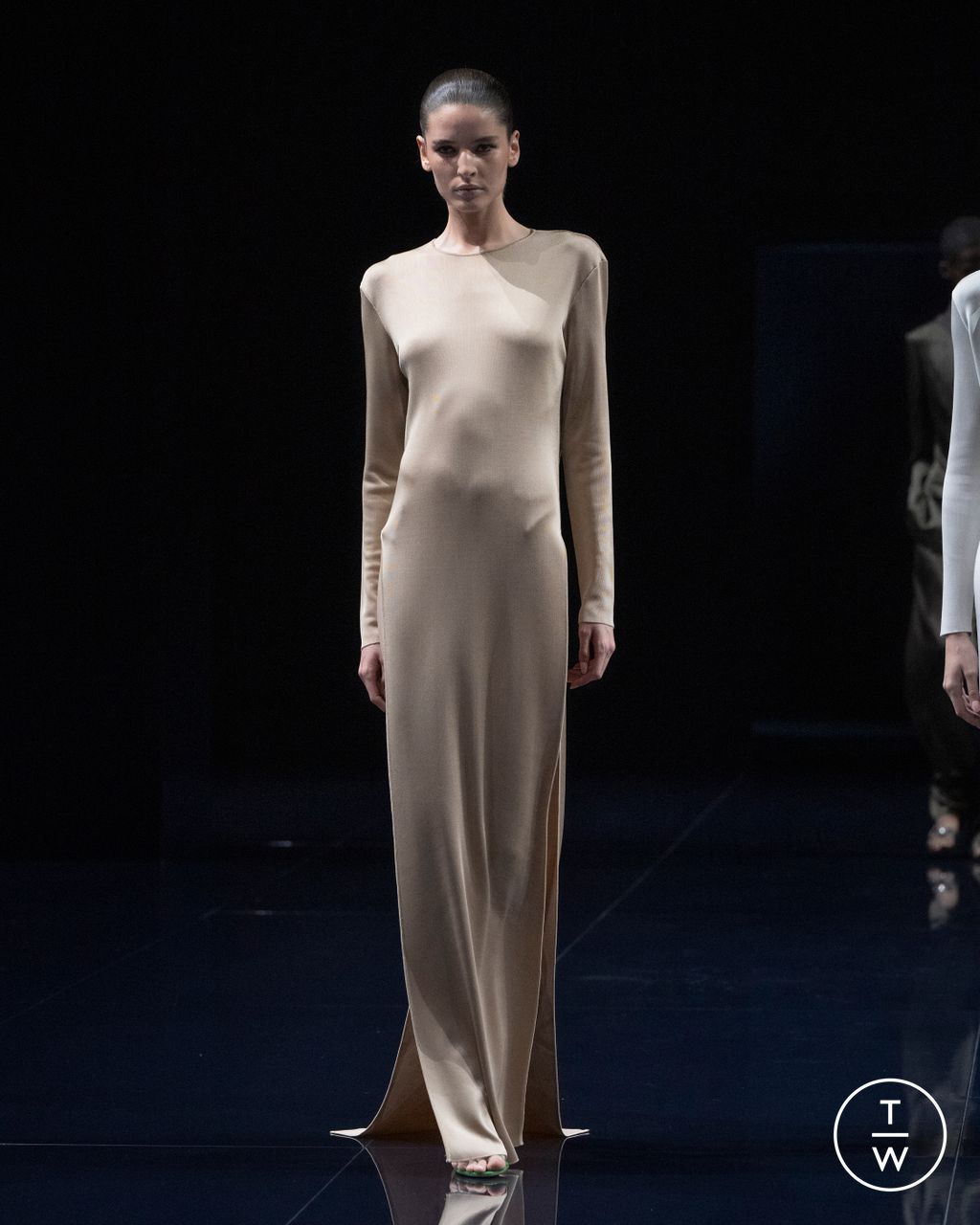 Fashion Week Paris Spring/Summer 2026 look 10 from the Tom Ford collection womenswear