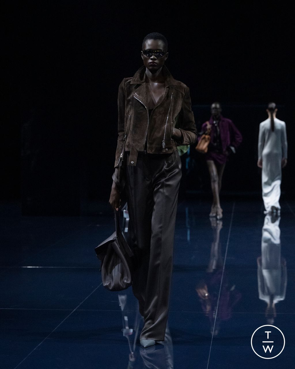 Fashion Week Paris Spring/Summer 2026 look 12 from the Tom Ford collection womenswear