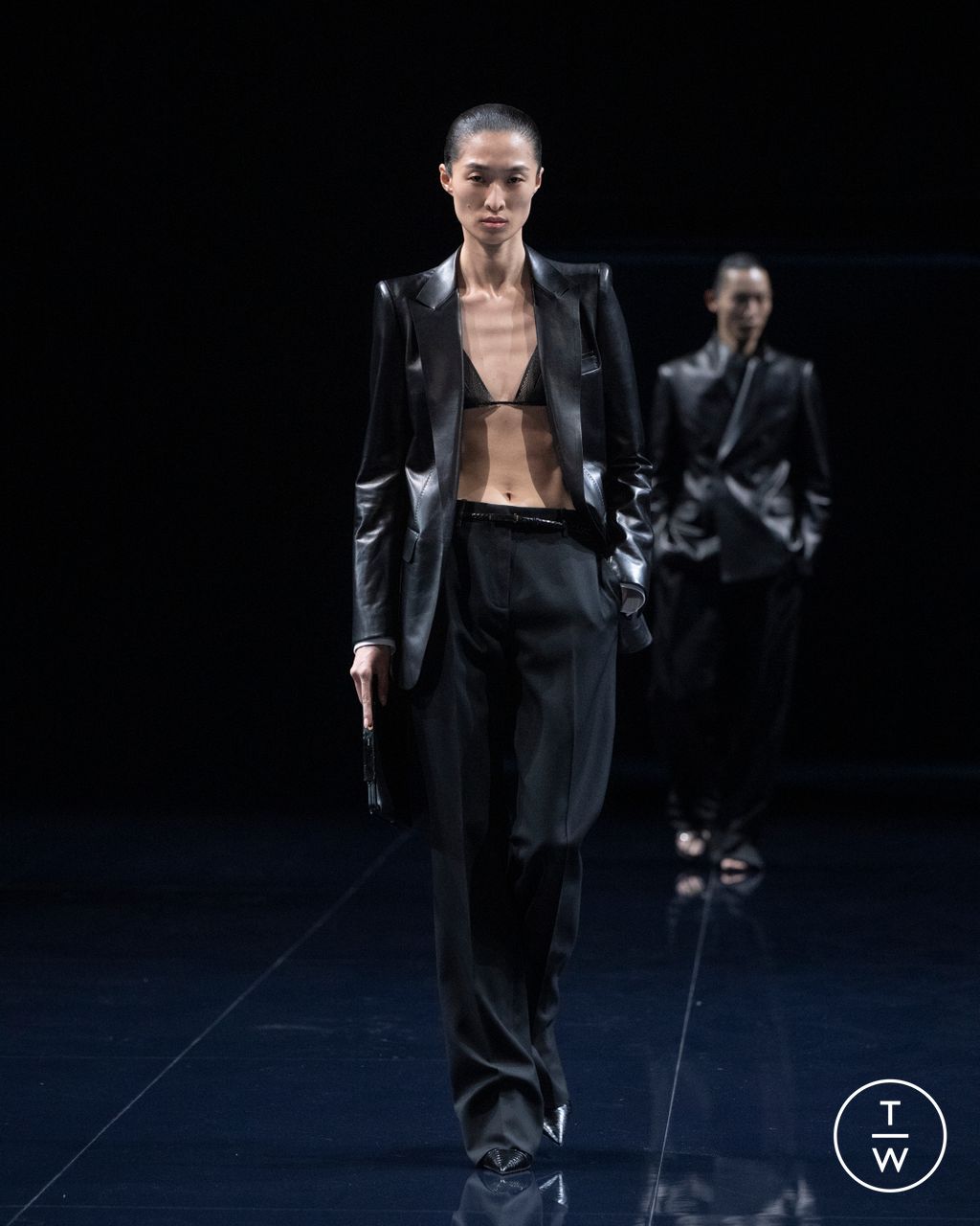 Fashion Week Paris Spring/Summer 2026 look 15 from the Tom Ford collection womenswear