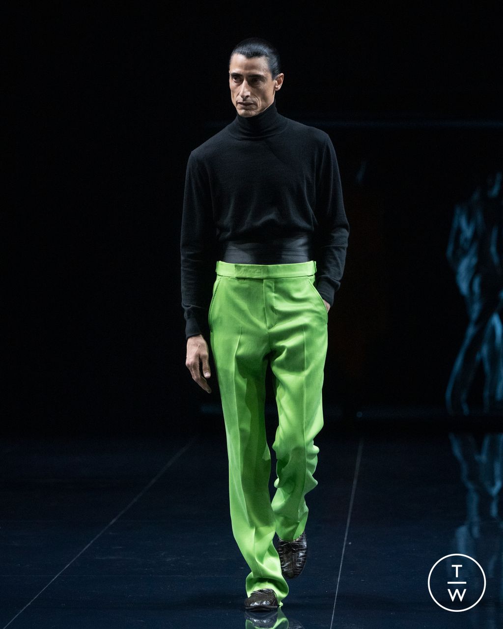 Fashion Week Paris Spring/Summer 2026 look 52 from the Tom Ford collection womenswear