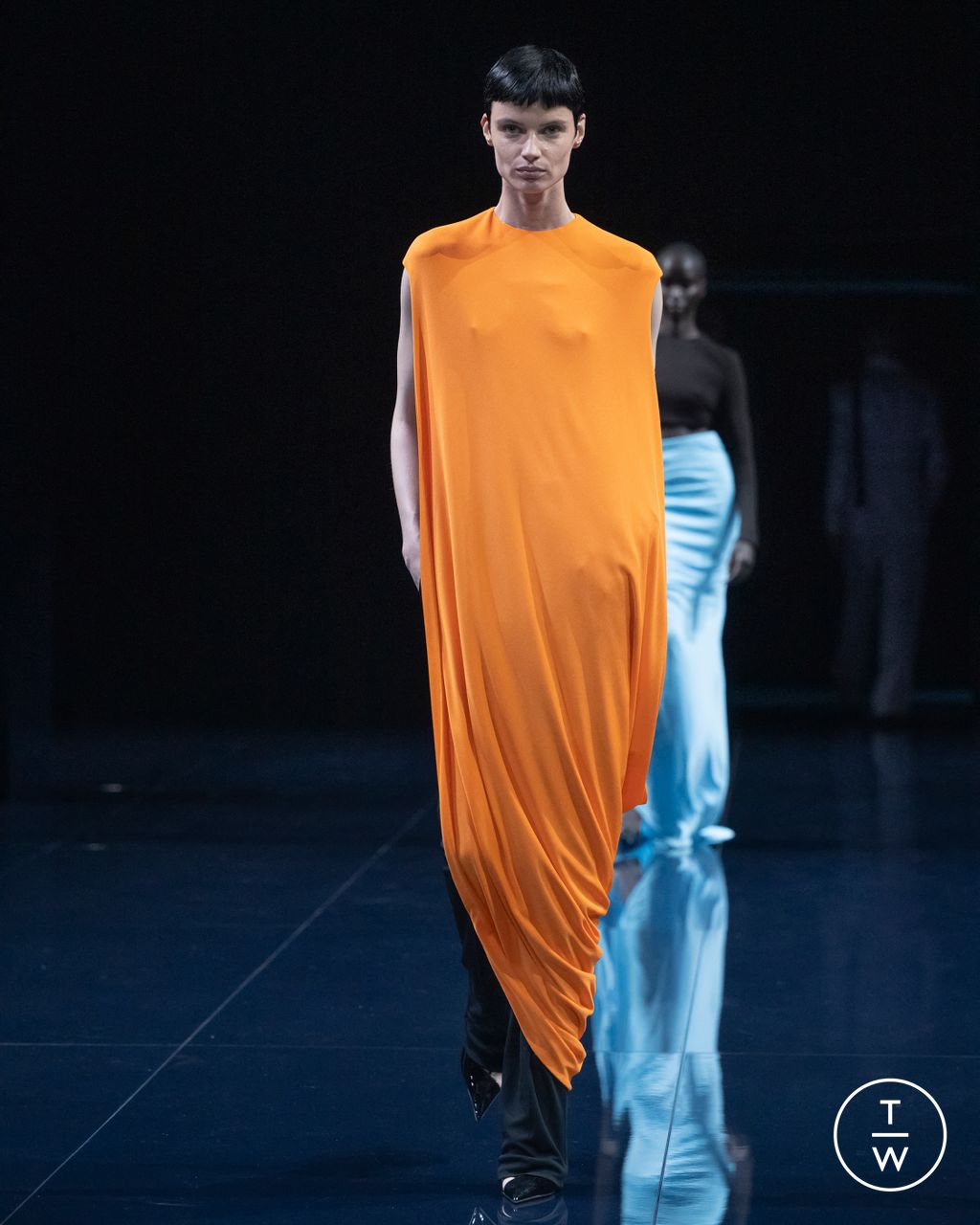 Fashion Week Paris Spring/Summer 2026 look 53 from the Tom Ford collection womenswear