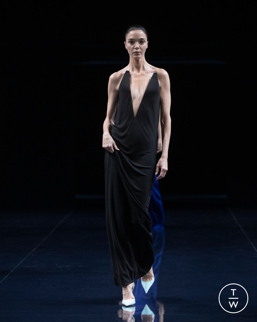 Fashion Week Paris Spring/Summer 2026 look 57 from the Tom Ford collection womenswear