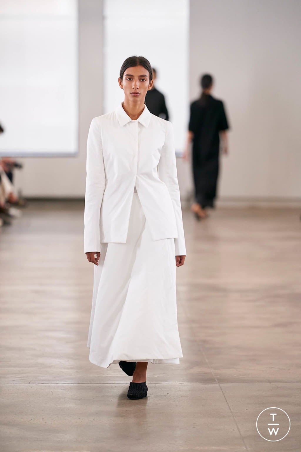 Fashion Week New York Spring/Summer 2020 look 8 from the The Row collection womenswear