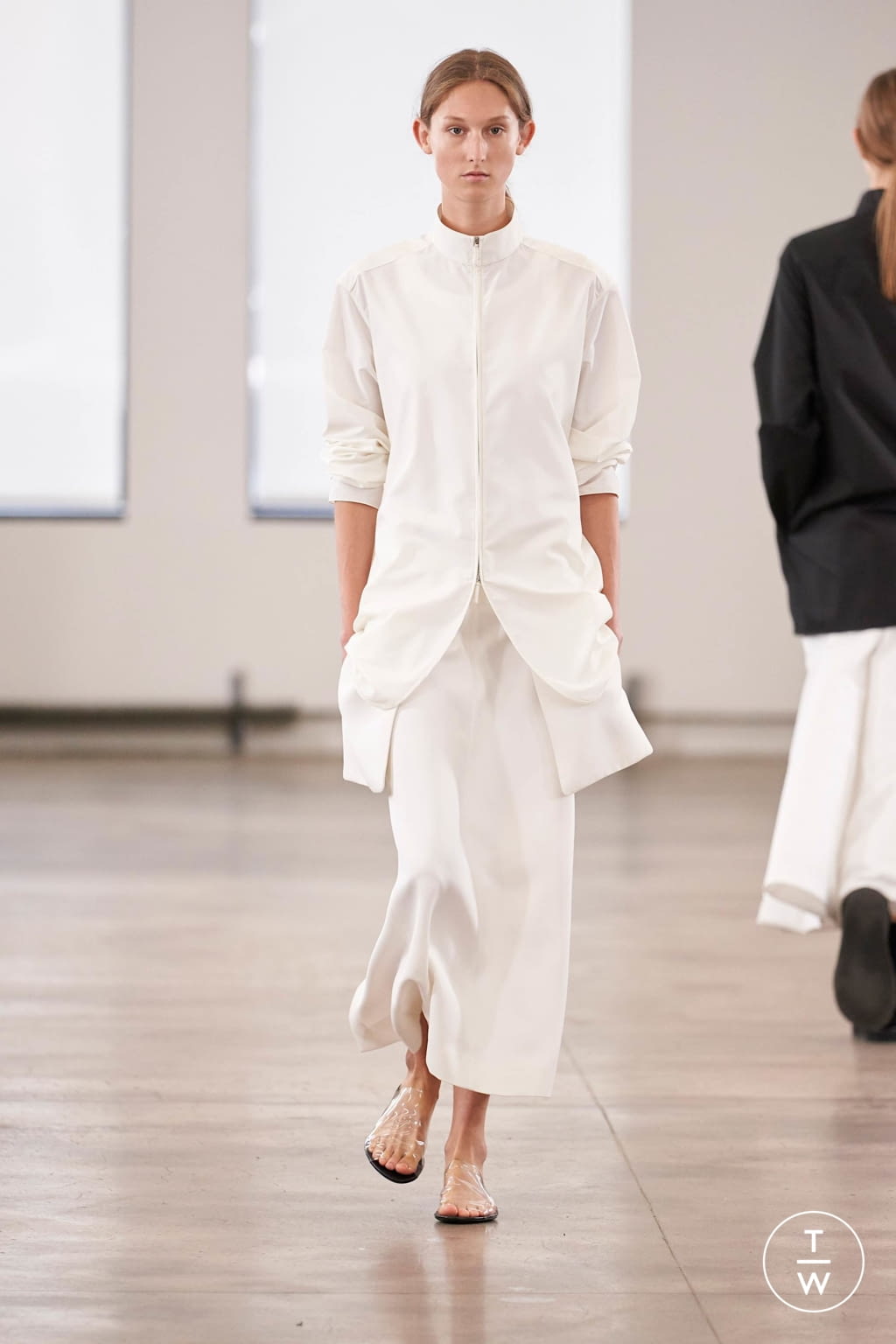 Fashion Week New York Spring/Summer 2020 look 11 from the The Row collection womenswear