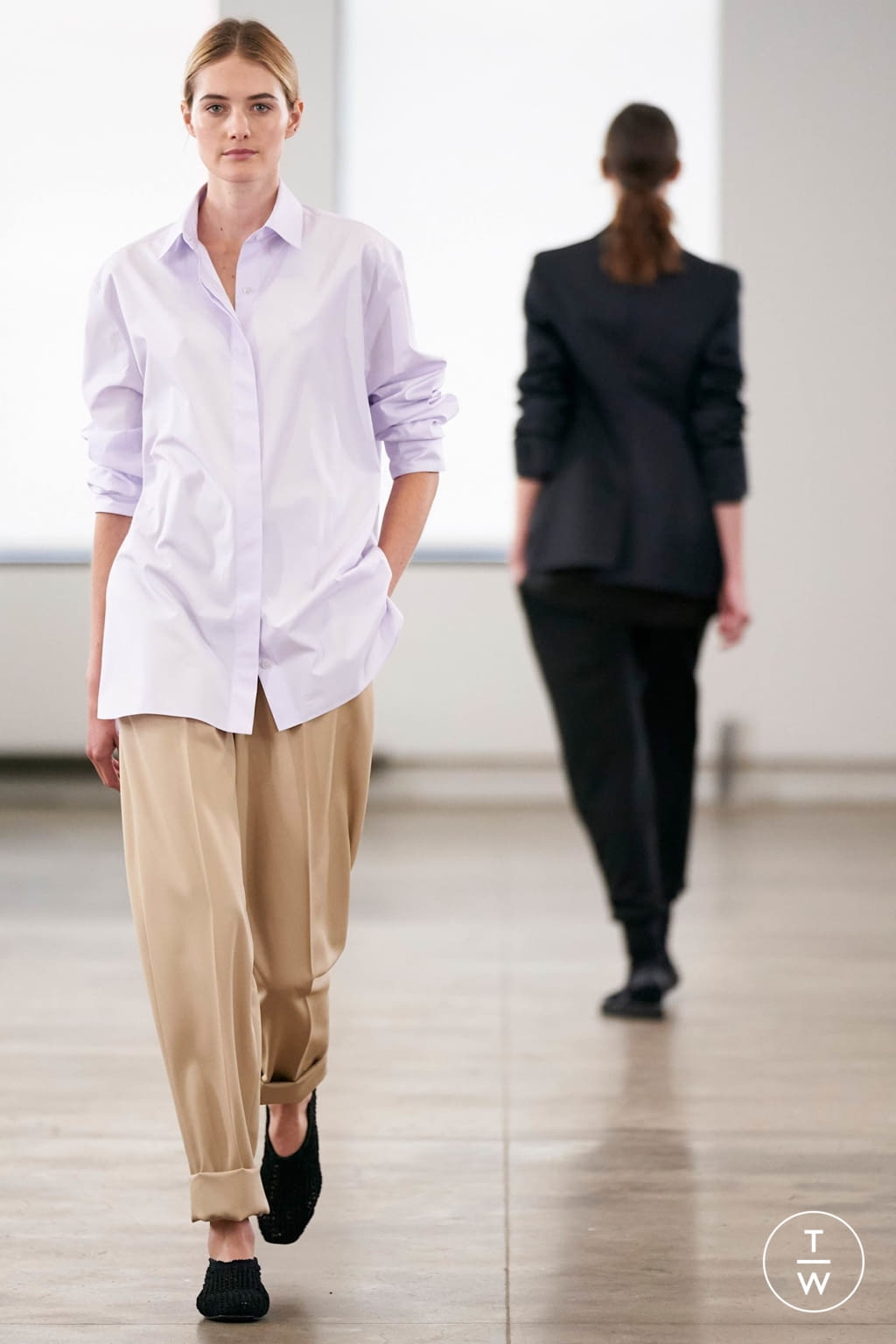 Fashion Week New York Spring/Summer 2020 look 18 from the The Row collection 女装