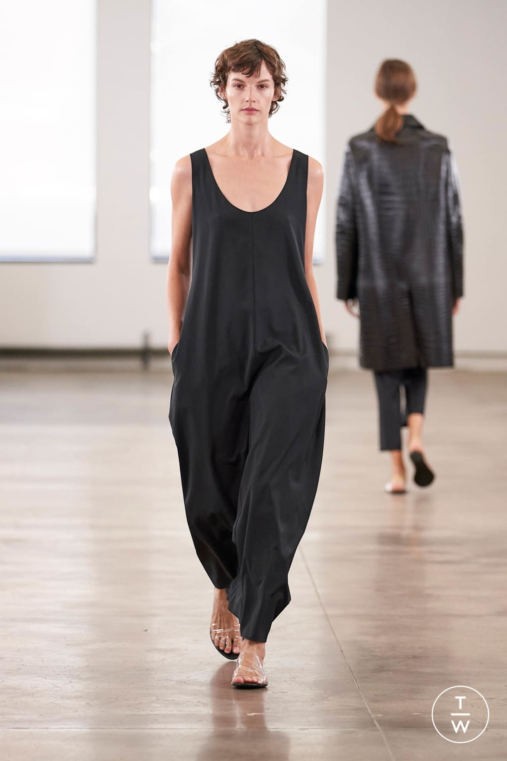 Fashion Week New York Spring/Summer 2020 look 40 from the The Row collection womenswear