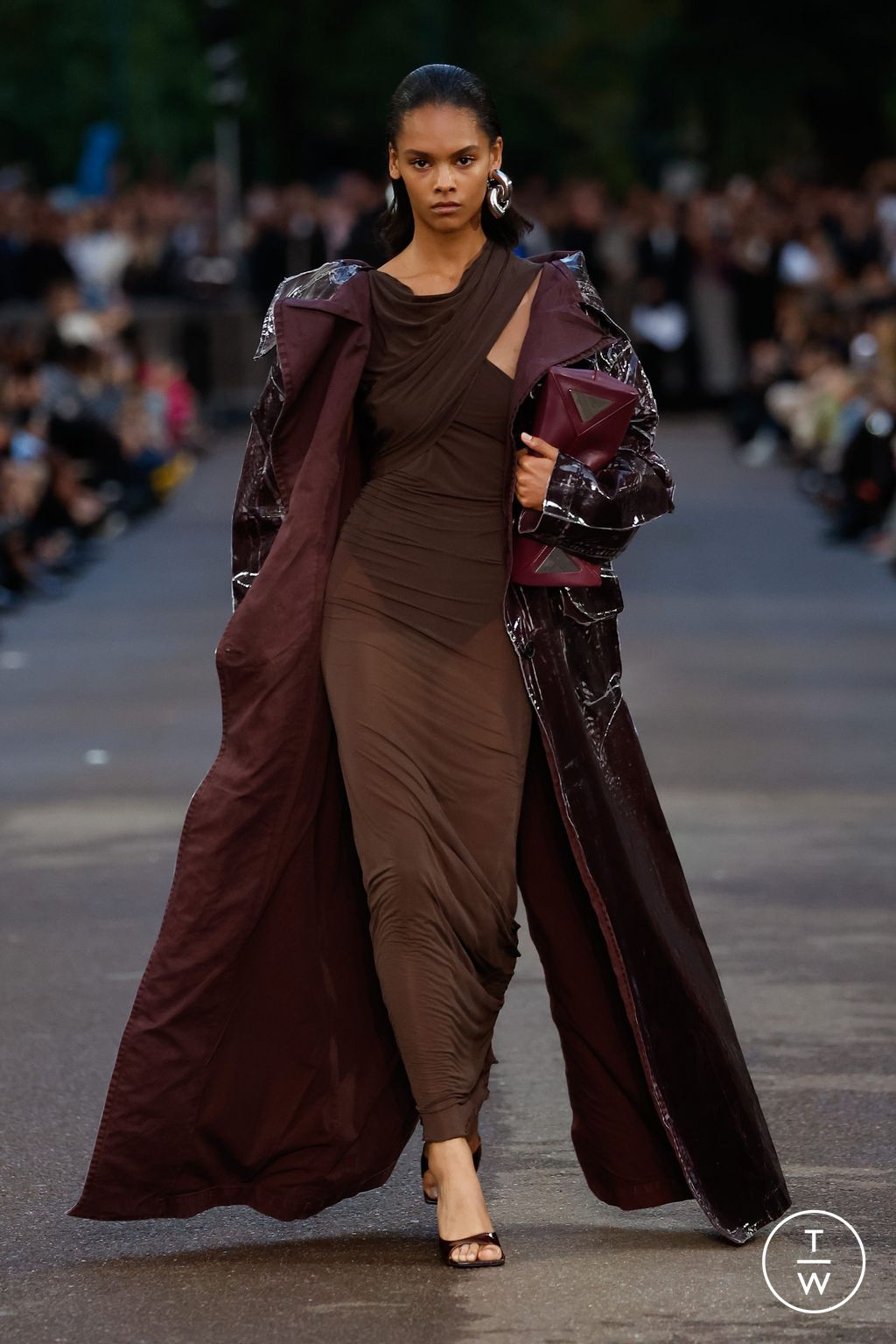Fashion Week Milan Spring/Summer 2024 look 31 from the The Attico collection womenswear