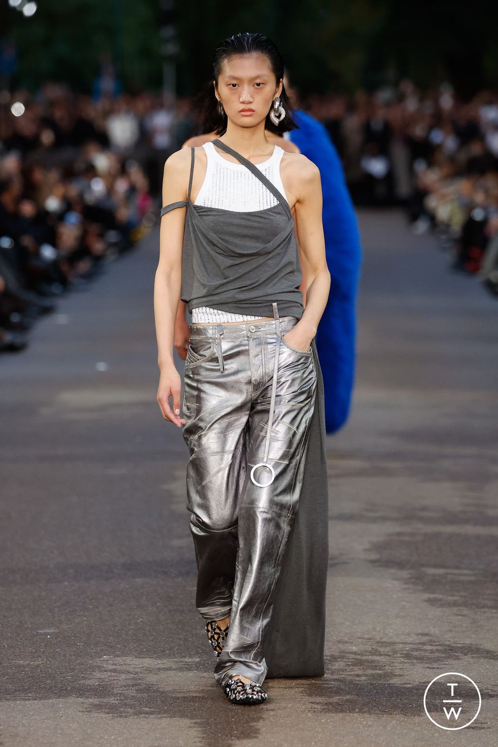Fashion Week Milan Spring/Summer 2024 look 34 from the The Attico collection 女装