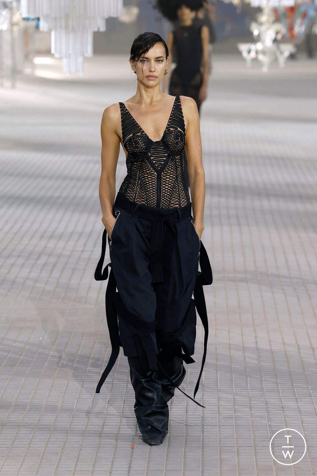 The Attico SS25 womenswear #24 - Tagwalk: The Fashion Search