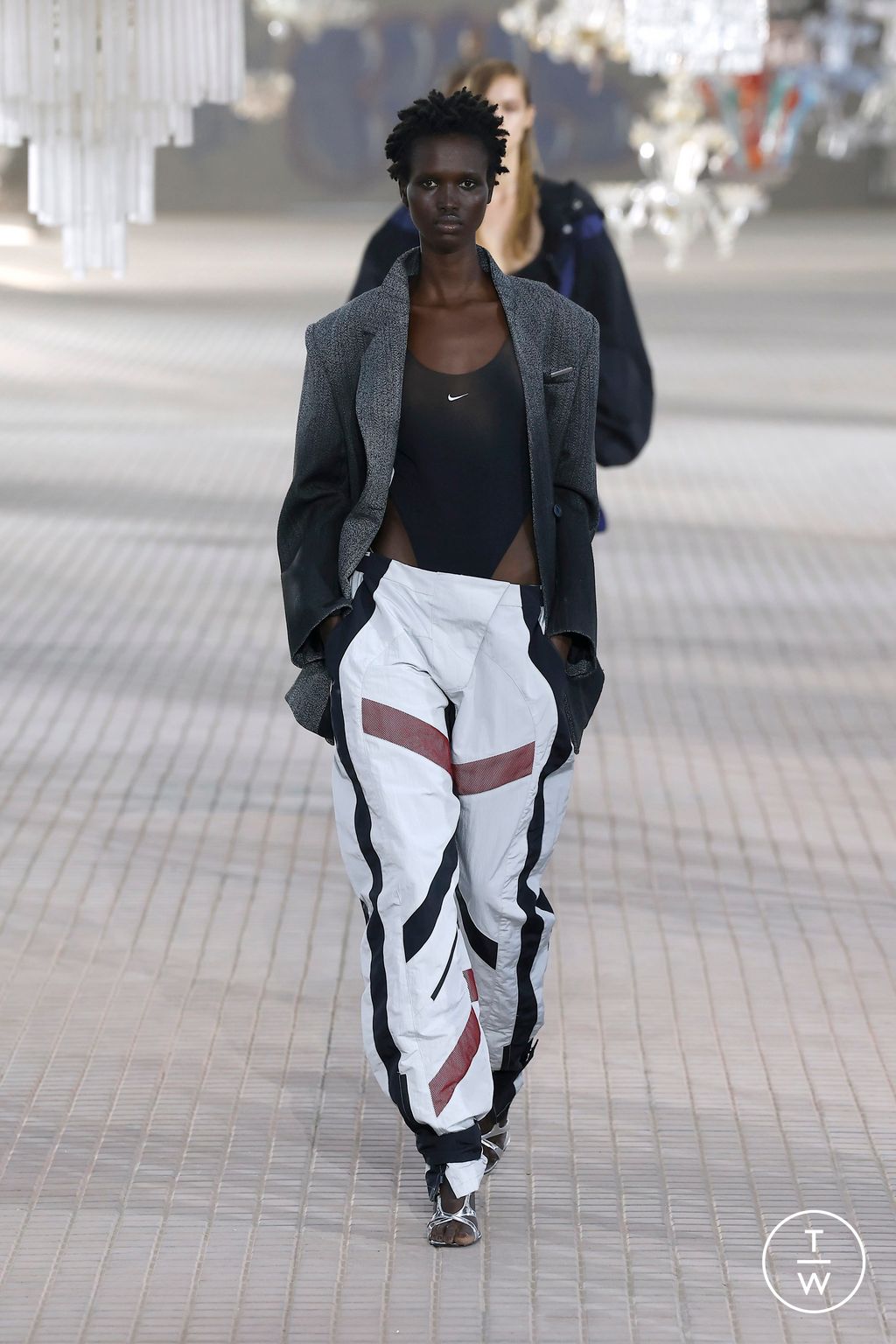 Fashion Week Milan Spring/Summer 2025 look 33 from the The Attico collection womenswear