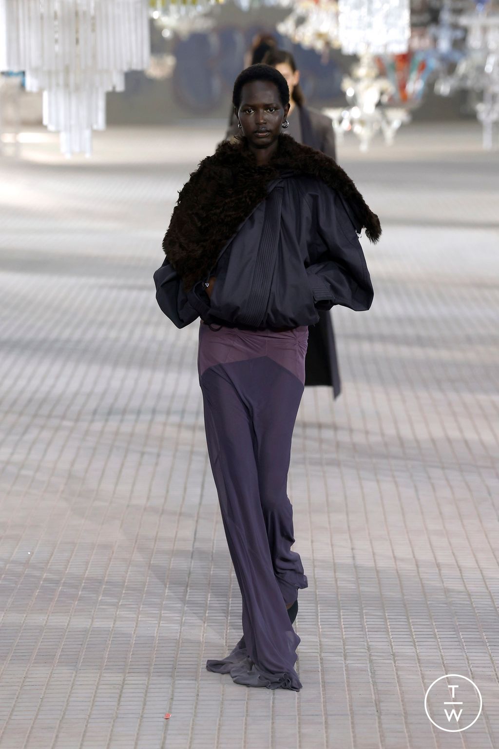 Fashion Week Milan Spring/Summer 2025 look 43 from the The Attico collection womenswear