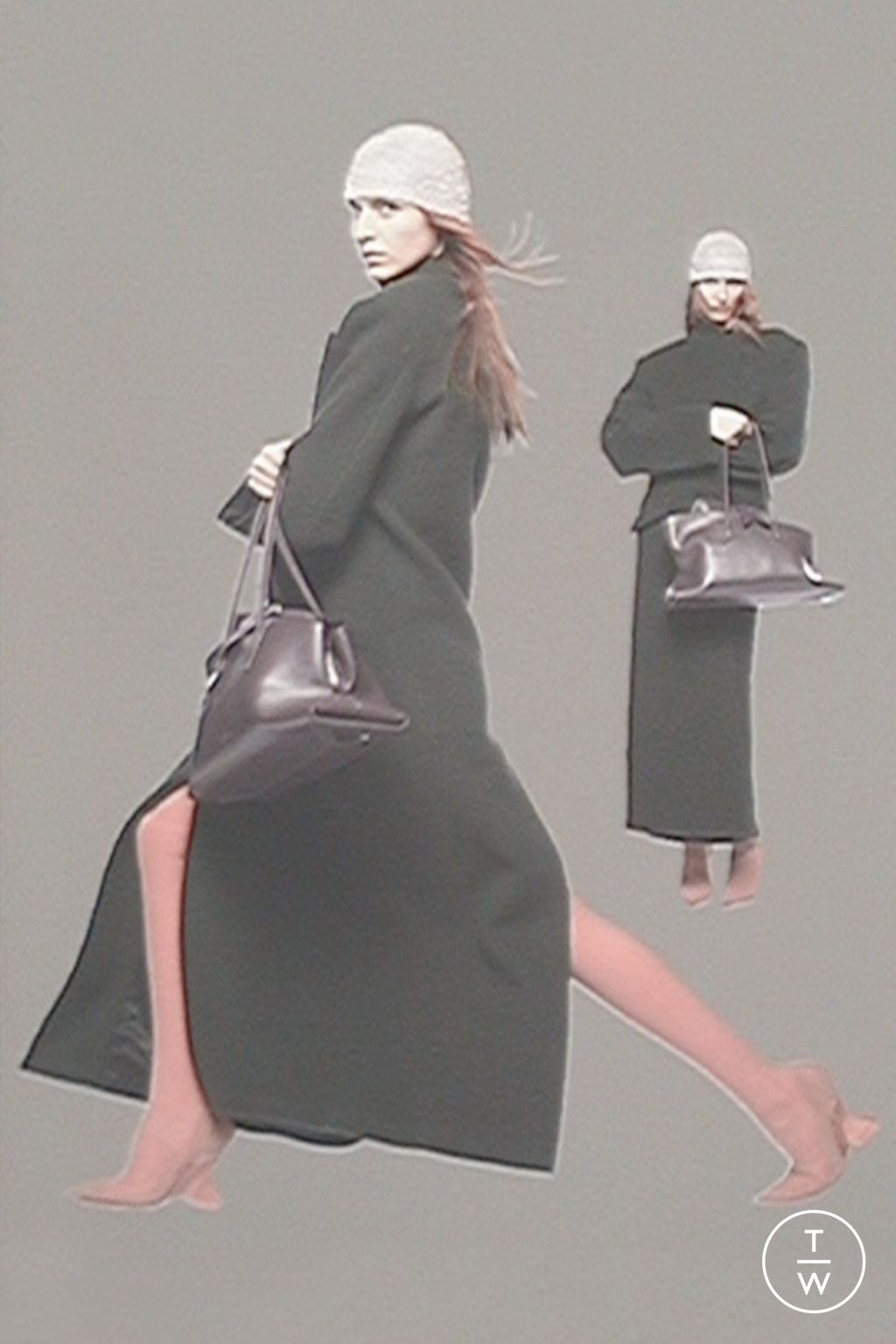 Fashion Week Milan Resort 2025 look 26 from the The Attico collection womenswear