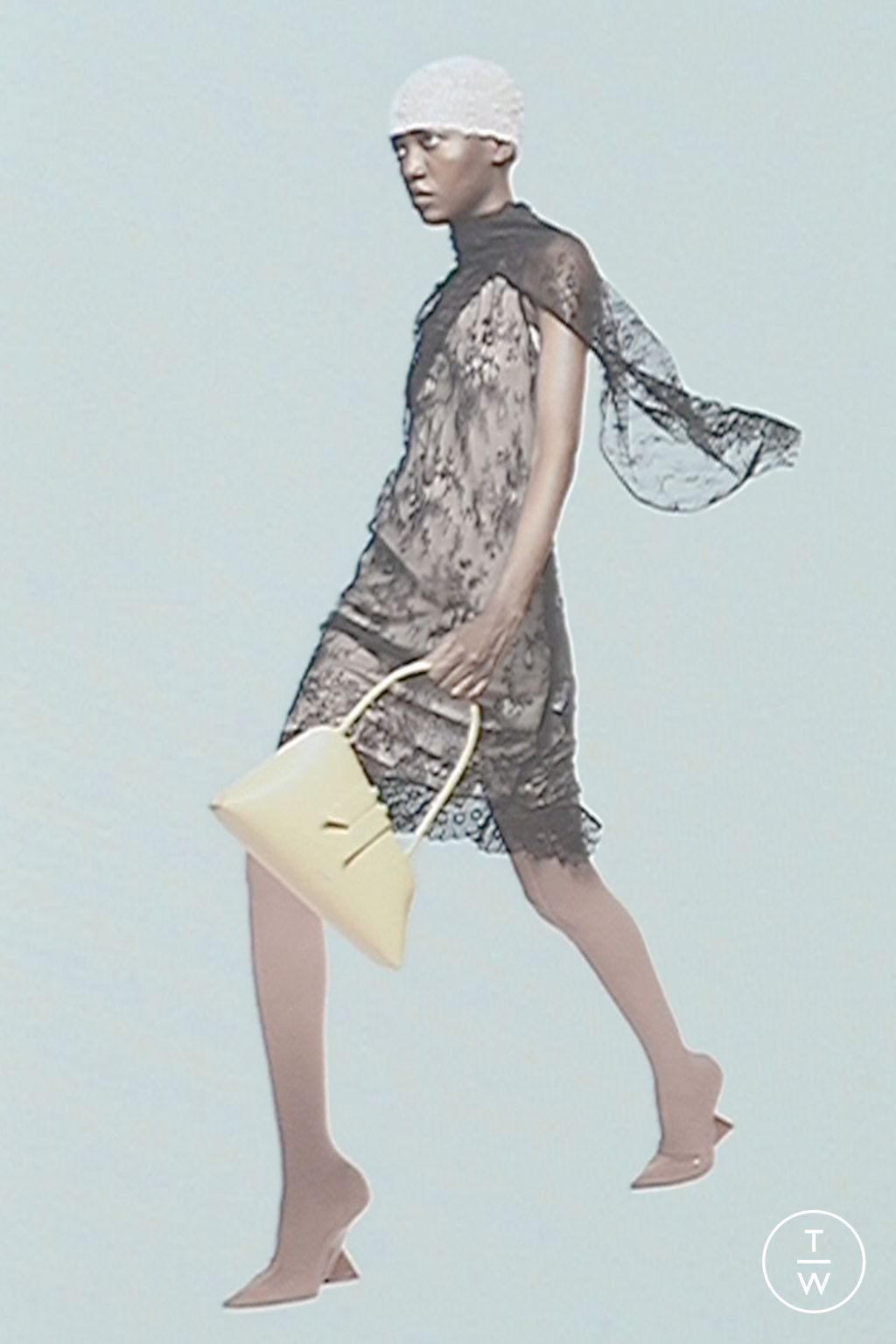 Fashion Week Milan Resort 2025 look 29 from the The Attico collection womenswear