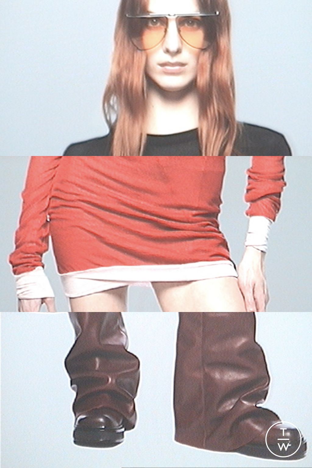 Fashion Week Milan Resort 2025 look 32 de la collection The Attico womenswear