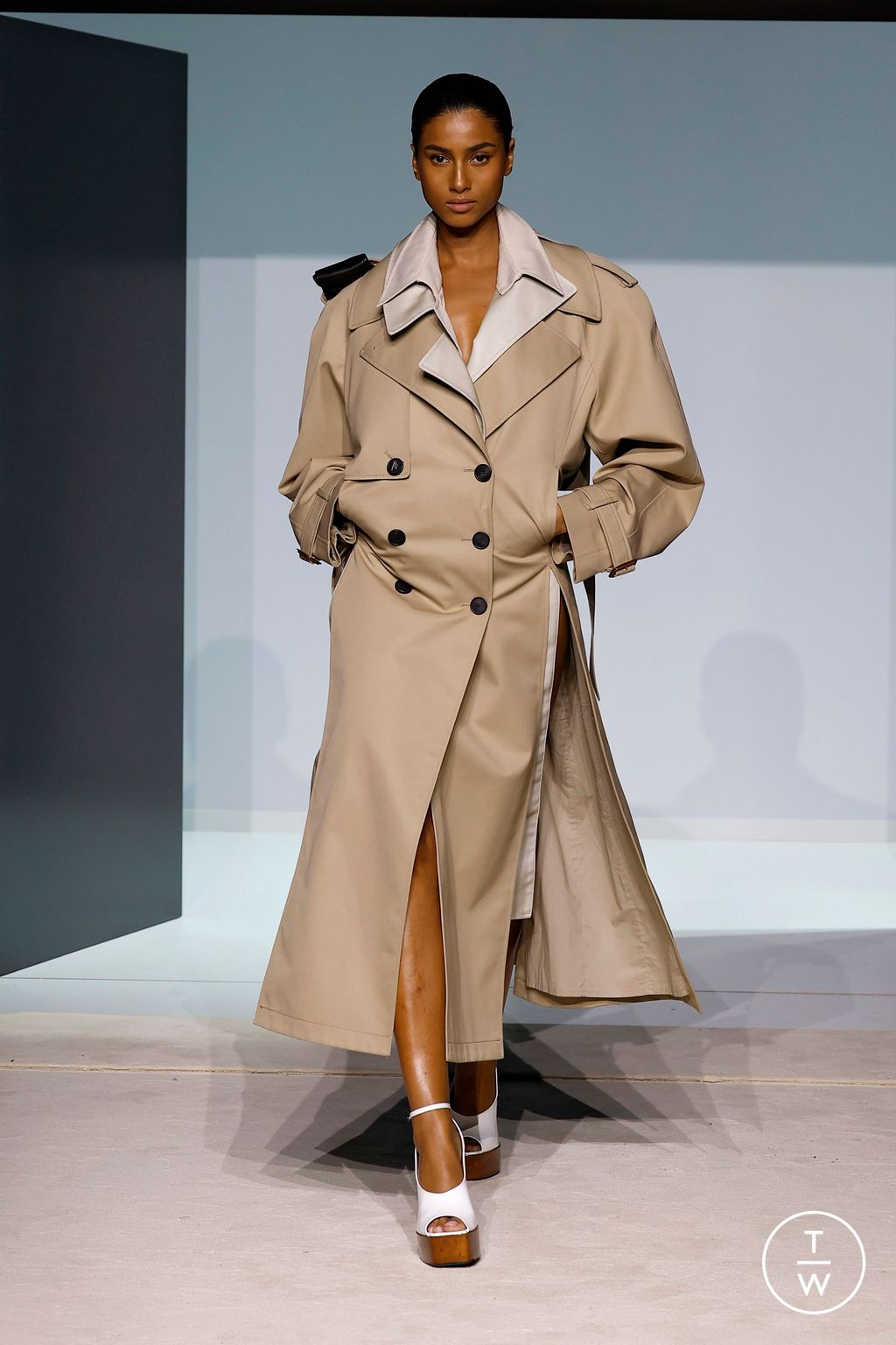 Fashion Week Milan Spring/Summer 2026 look 5 from the The Attico collection womenswear