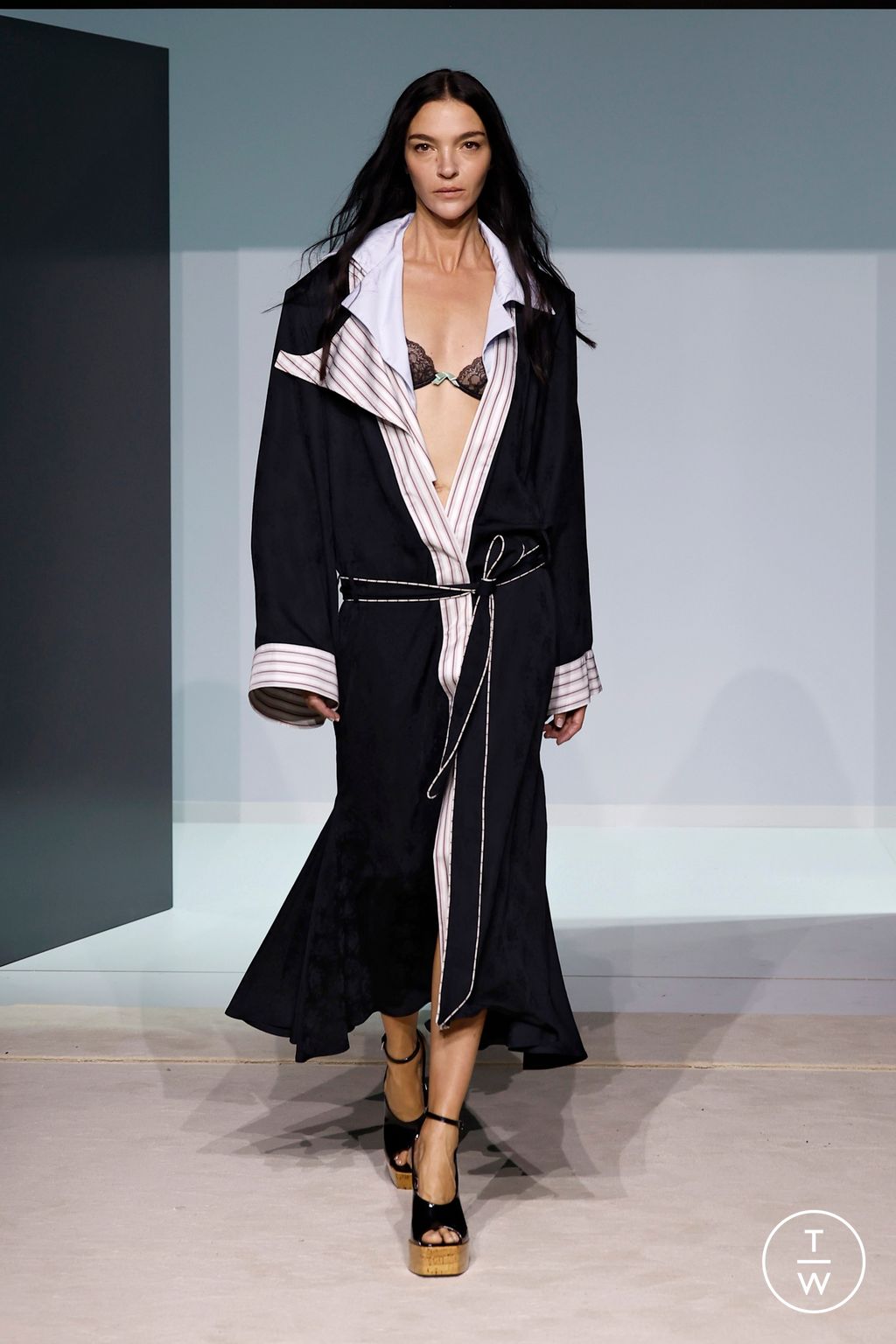 Fashion Week Milan Spring/Summer 2026 look 8 from the The Attico collection womenswear