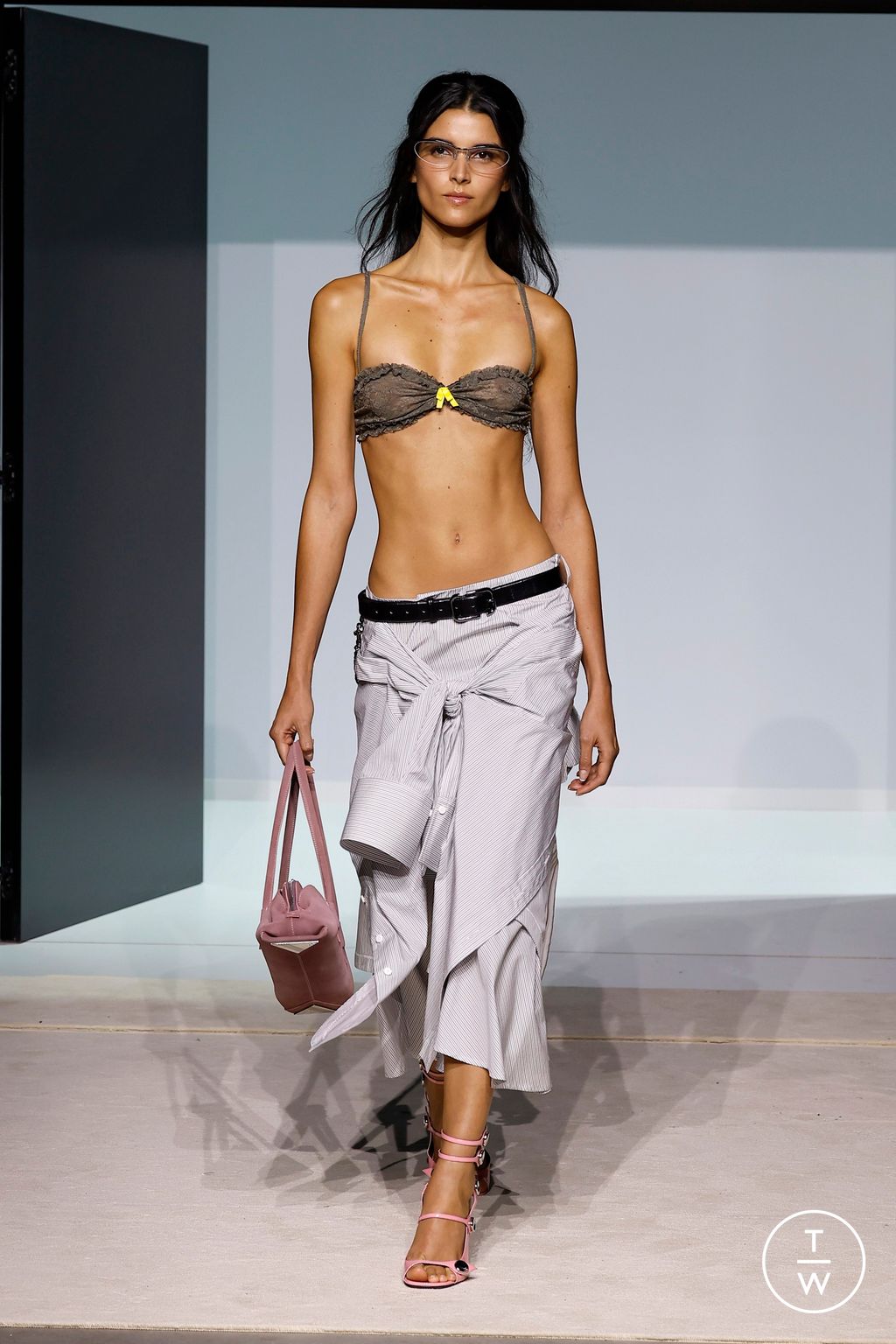 Fashion Week Milan Spring/Summer 2026 look 15 from the The Attico collection womenswear