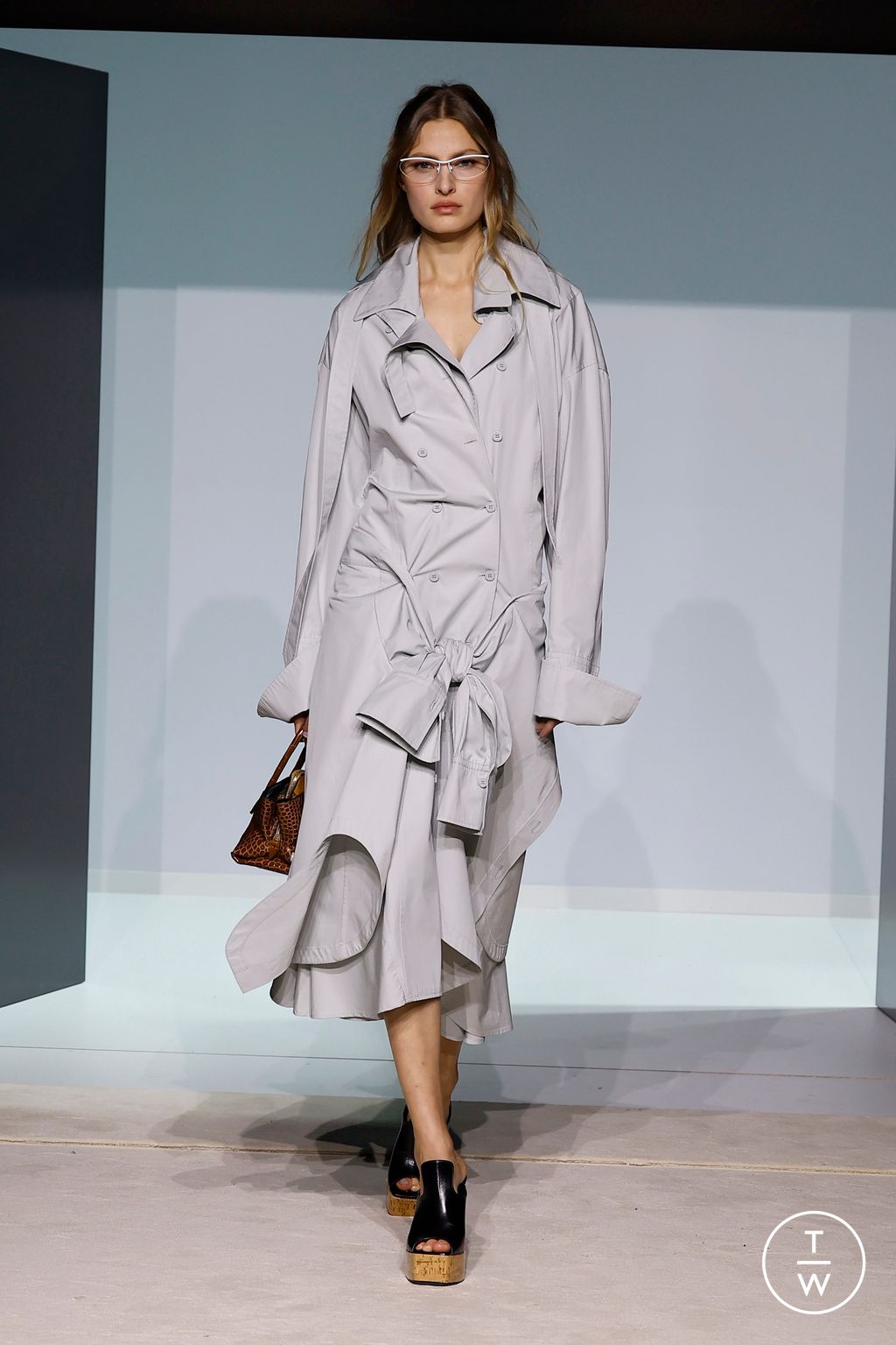 Fashion Week Milan Spring/Summer 2026 look 17 from the The Attico collection womenswear