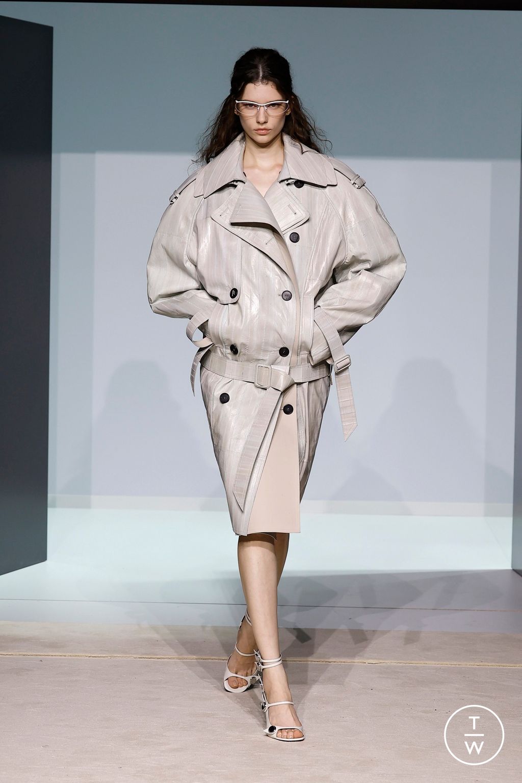 Fashion Week Milan Spring/Summer 2026 look 19 from the The Attico collection womenswear