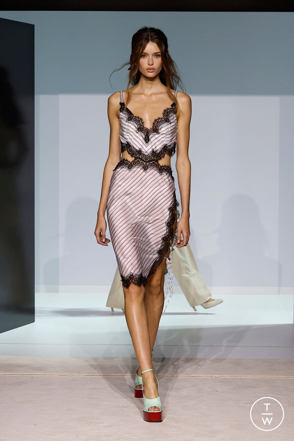 Fashion Week Milan Spring/Summer 2026 look 23 from the The Attico collection womenswear