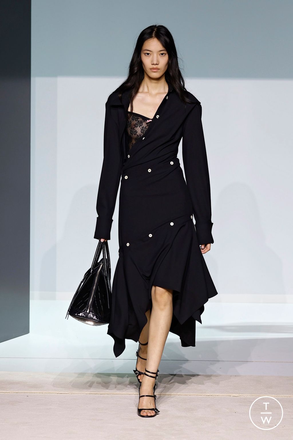 Fashion Week Milan Spring/Summer 2026 look 29 from the The Attico collection womenswear