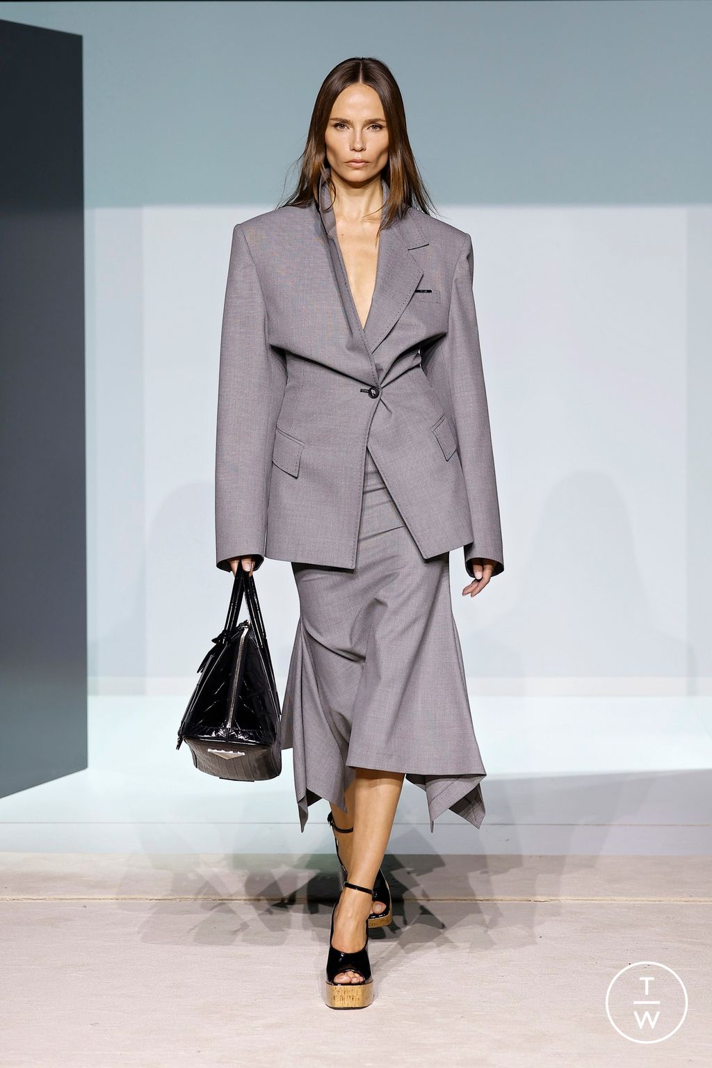 Fashion Week Milan Spring/Summer 2026 look 45 from the The Attico collection womenswear