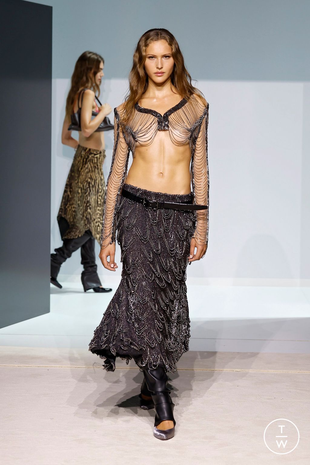 Fashion Week Milan Spring/Summer 2026 look 51 from the The Attico collection womenswear